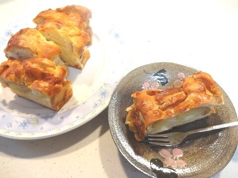混ぜて焼くだけ!超簡単アップルケーキ♪